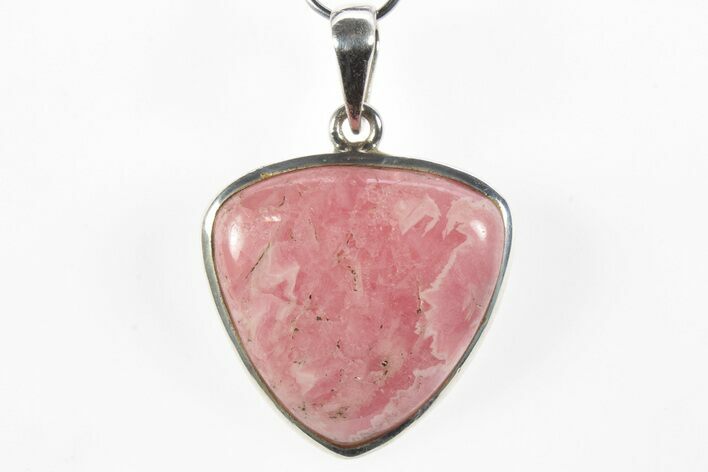 Rhodochrosite Pendant (Necklace) - Sterling Silver #243954